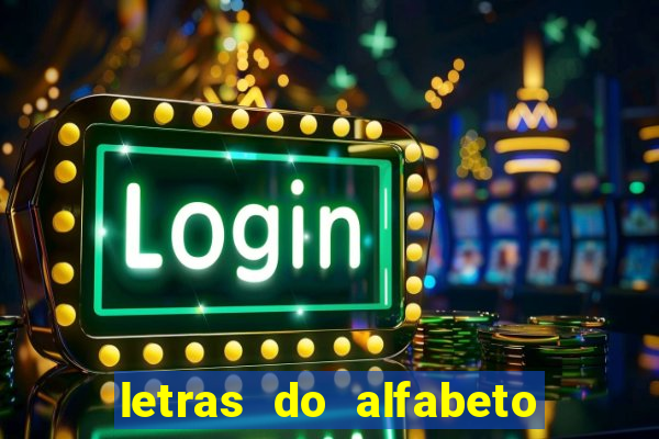 letras do alfabeto personalizadas para imprimir